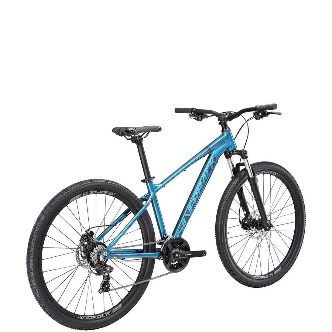 Silverback SE Series 7 27.5 Mountain Bike - Denim Blue 2025 - Image 3