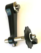 Single Speed Chain Tensioner. Alloy/Steel Black