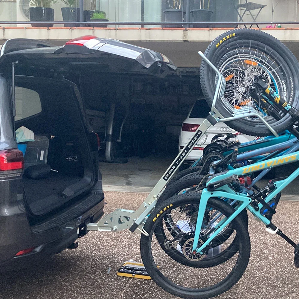 Single Trail 4 Bike SL100 Car Bike Rack - Image 4