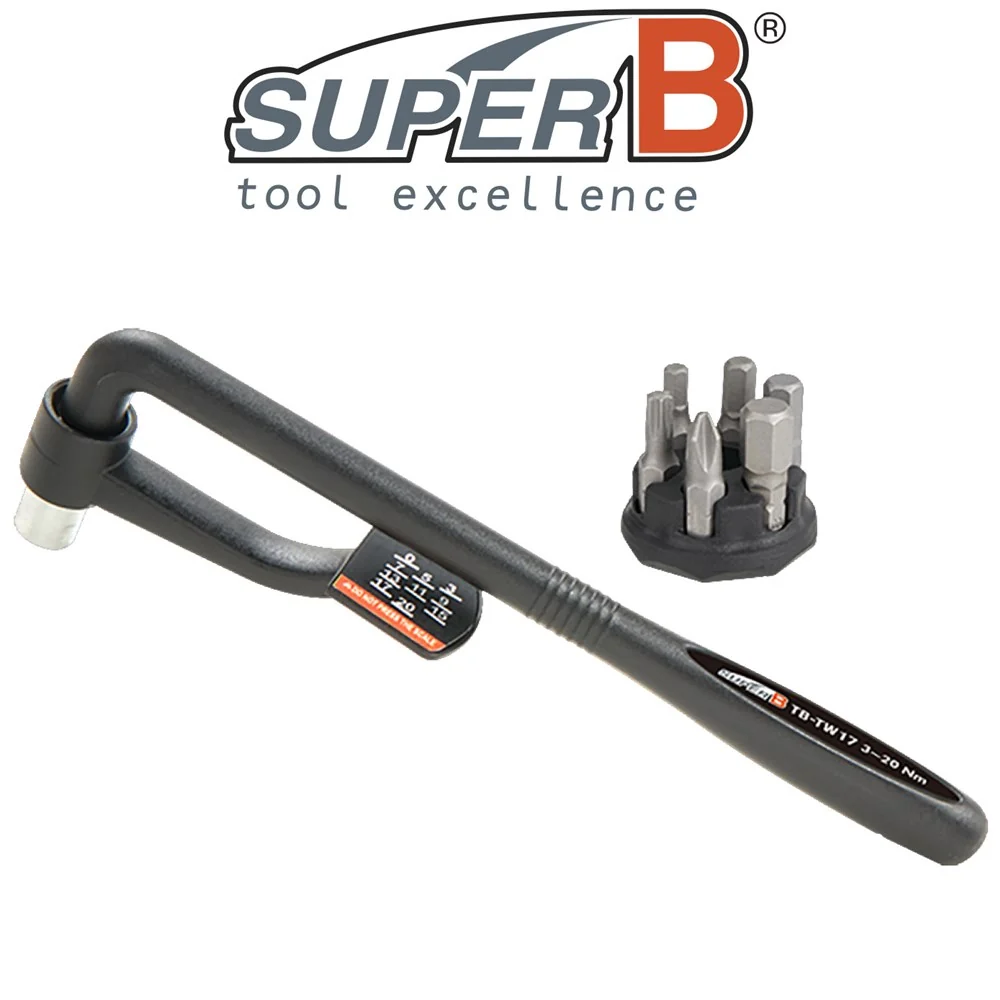 Super B - TBTW17 - Preset Torque Key - 3-20Nm