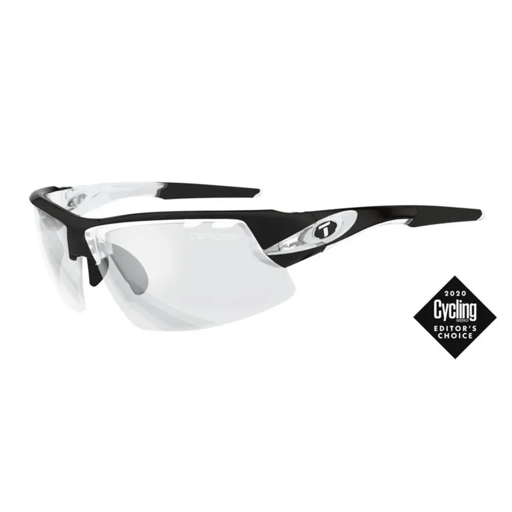 Tifosi Crit Light Night Fototec Cycling Sunglasses - Crystal Black