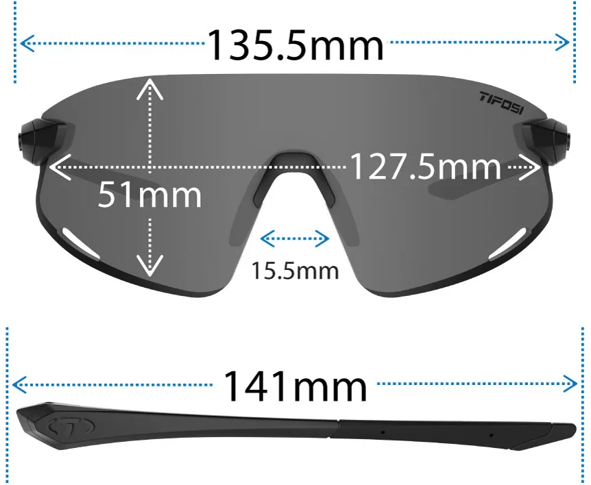 Tifosi Vogel XC Cycling Sunglasses Crystal Pink - Image 5
