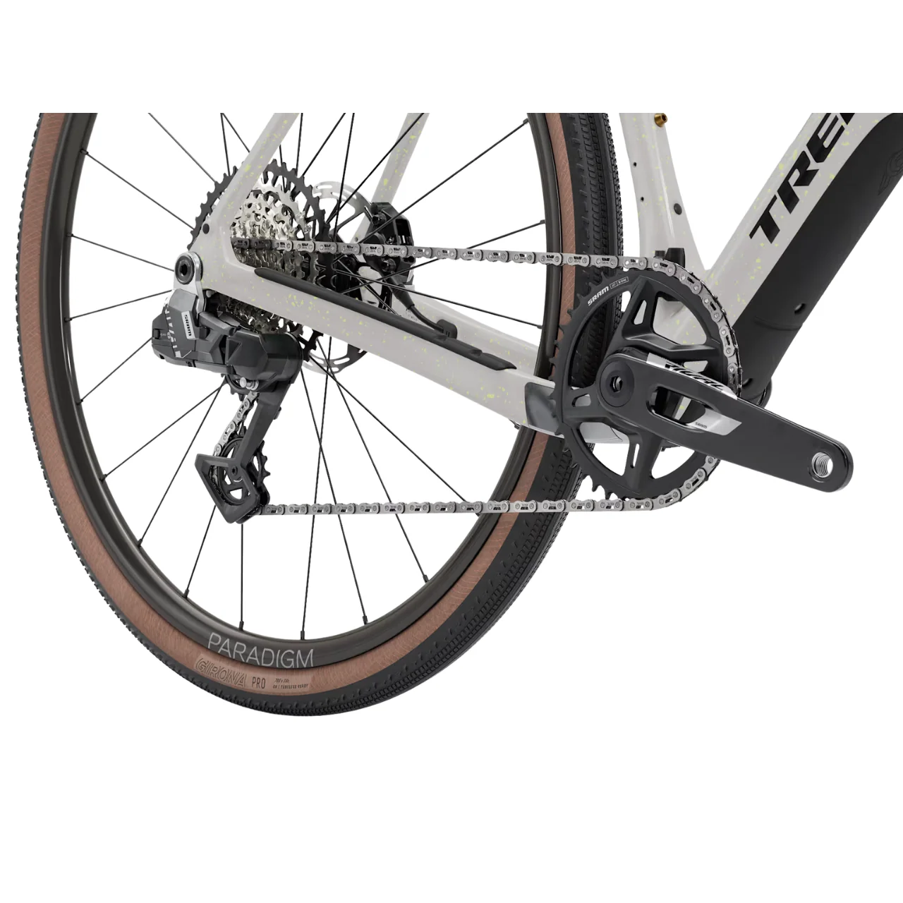 Trek Checkpoint SL 6 AXS Gen 3 Gravel Bike - Era White/Buff Beige - Image 5