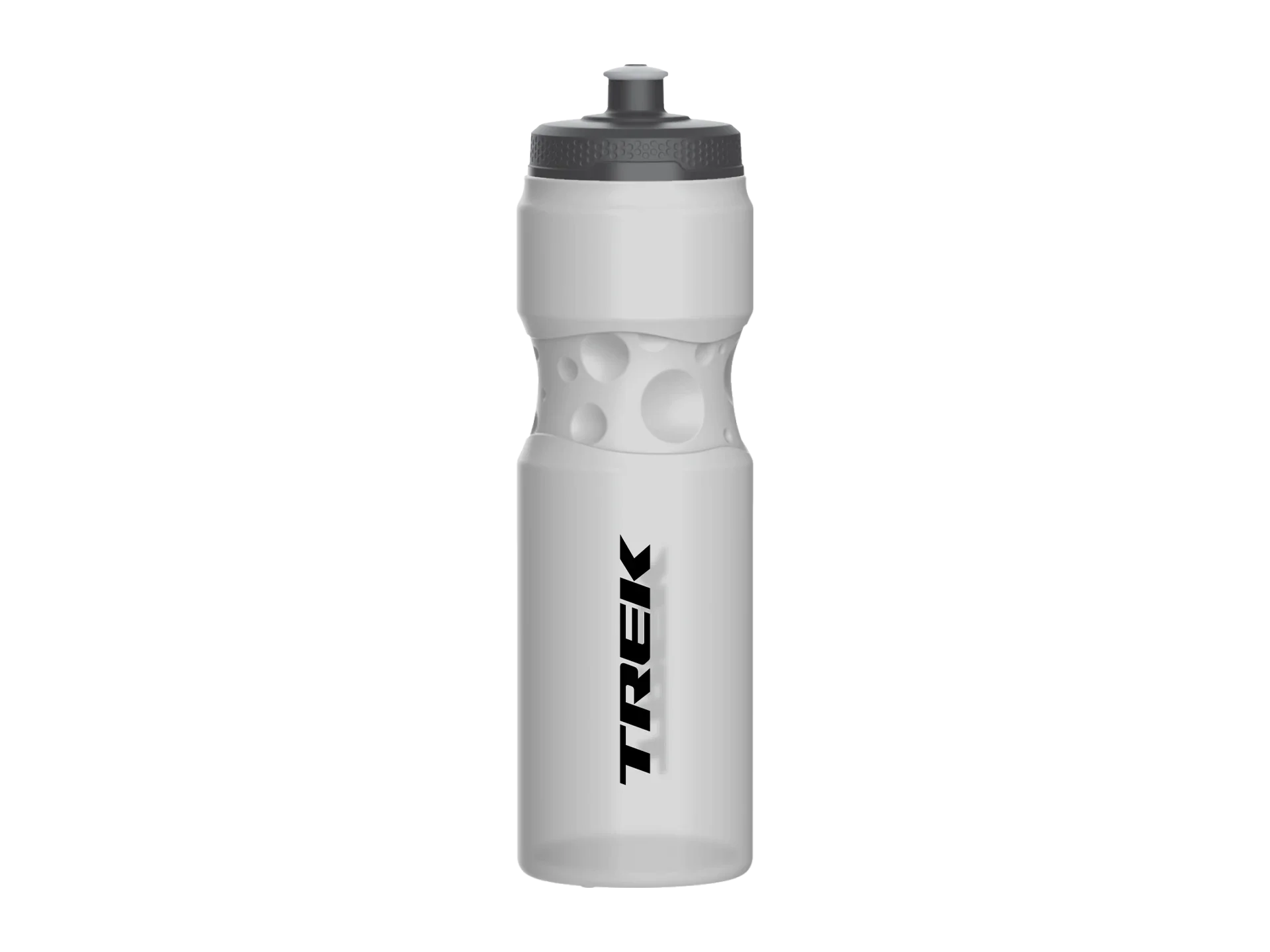 Trek Word Mark Water Bottle - Clear / Black 26oz