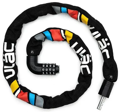 ULAC Kombat Steel Combo Chain Lock - Black/Vibe