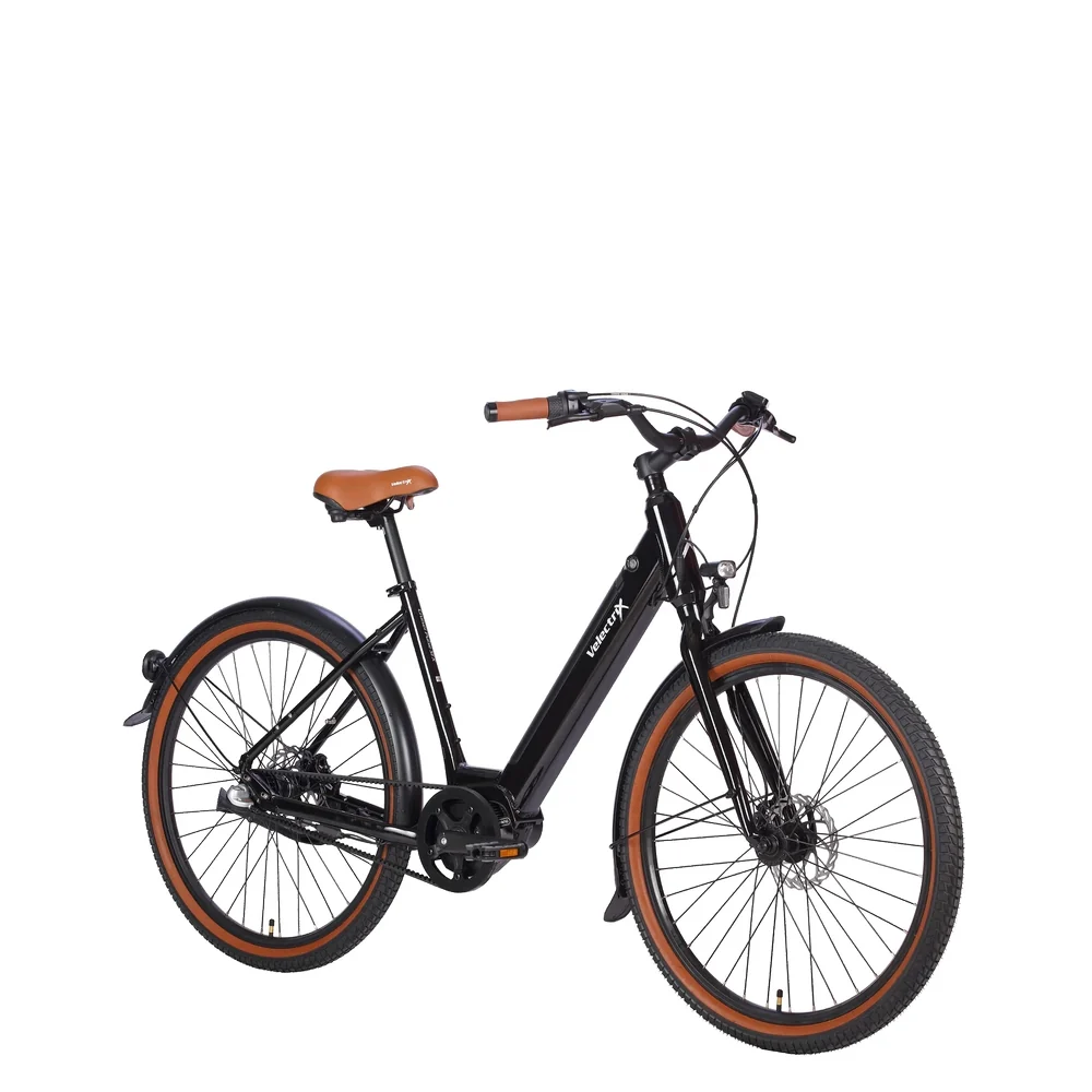 Velectrix Cruiser Pulse STX Belt Drive Electric Bike - Jet Black - Image 2