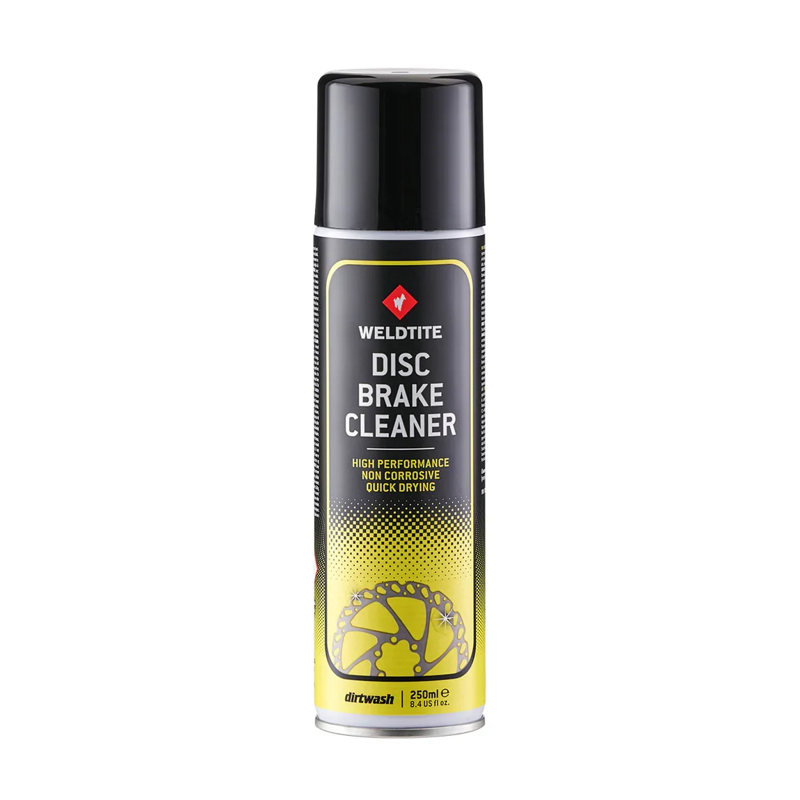 Weldtite DirtWash Disc Brake Cleaner Aerosol Spray 250ml