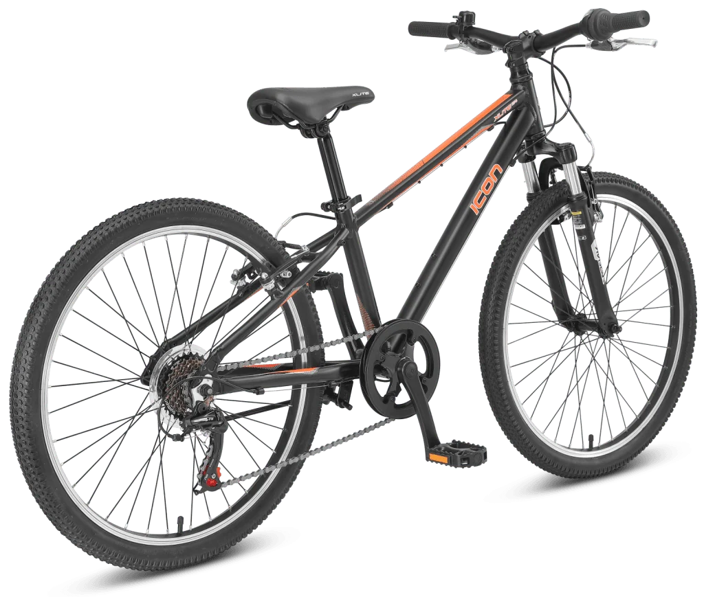 XDS Icon X-Lite 24" Kids Bikes - Black - Image 4